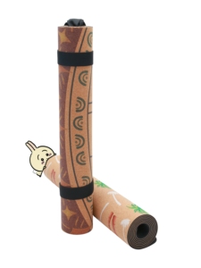 Eco Friendly Custom <strong>Printed</strong> Logo Renewable Organic Non Slip Wholesale Natural Cork Rubber Yoga <strong>Mat</strong> - Product Image 5