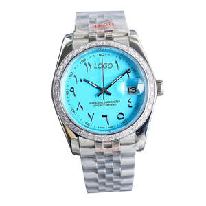 2026 Original Design Luxury Diamond Bezel Calendar Mechanical Watches Luxury <b>Automatic</b> Watches - Product Image 1