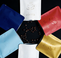 Pochettes personnalisées imprimées à fond plat avec fermeture à trois côtés |   Écologique et réutilisable, anti-odeur, impression en héliogravure, logo personnalisé