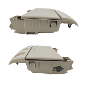 Scatola Portaoggetti per Occhiali da Sole Beige e Grigia 1Z0868565F 1Z0868565E per Skoda Octavia <span class=keywords><strong>Fabia</strong></span> <span class=keywords><strong>Roomster</strong></span> - Product Image 5