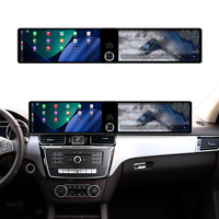 Autoradio MOOKAKA double écran 12,3 pouces pour Mercedes-Benz GLE/GLS 2015-2018, Android 15, GPS Navi, stéréo, CarPlay sans fil
