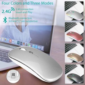 Factory Price <b>Usb</b> Gaming <b>Mouse</b> Wireless Charging Silent for Pc Games Laptop Office Rechargeable Colorful Available - Product Image 3
