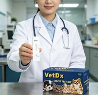 Kit de test rapide de relaxation canin (RLN) pour la détection de la gestation chez le chien – Dispositif vétérinaire de diagnostic de gestation