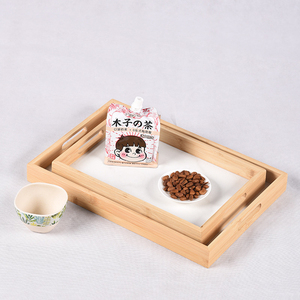 저렴한 소나무 나무 침대 트레이 접이식 다리 서빙 노트북 책상 휴대용 아침 식사 테이블 - Product Image 3