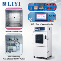 Pengering Vakum Listrik Liyi 25L 54L 91L 215L dengan Pompa, Harga Oven Vakum
