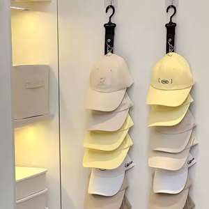 Practical Heavy Duty Eco-Friendly Wall Mounted Vertical Hat <b>Hook</b> Clothing Organizer Essential <b>Tool</b> for Bedroom Wardrobe - Product Image 2