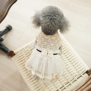 New <strong>Graceful</strong> Spring Summer <strong>Pet</strong> Clothes Dog Flower Dress - Product Image 6