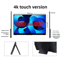Écran portable 17,3 pouces 4K sans écran tactile 60 Hz, écran d'extension externe pour Ps5/Switch