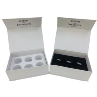Insertos de espuma EVA negra Bandejas de embalaje de corte personalizado para herramientas Joyería Cosméticos y cajas de productos premium