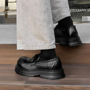 รองเท้าโลฟเฟอร์ทรงดาร์บี้สุดฮิตปี 2026 สวมใส่สบาย ระบายอากาศได้ดี หัวรองเท้าทรงใหญ่ เหมาะสำหรับฤดูหนาว พื้นหนา ทำจากหนัง - Product Image 2