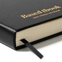 Hochwertiges Bedrucktes Agenda-Tagebuch Leere Notizbücher PU-Leder Hardcover-Journal Planer Notizbuch