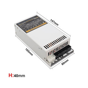 T.F.SKYWINDINL 600W APFC มินิสวิตชิ่งเซิร์ฟเวอร์พาวเวอร์ซัพพลายขนาดเล็ก 1U เฟล็กซ์สำหรับสีขาว ITX เดสก์ท็อปพีซีประสิทธิภาพสูง PSU 80%-90% E - Product Image 3