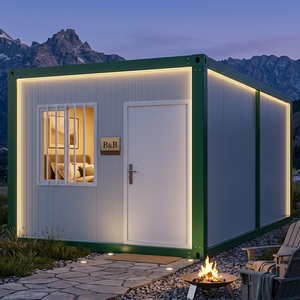 <span class=keywords><strong>Maison</strong></span> préfabriquée de 20 pieds, <span class=keywords><strong>maison</strong></span> conteneur démontable pour <span class=keywords><strong>location</strong></span> de vacances Airbnb - Product Image 1