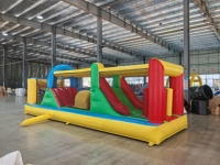 Piste de tumbling gonflable pour le Championnat 2026 - Combo d'obstacles en PVC robuste avec pompe à air, certifié CE, logo couleur personnalisé