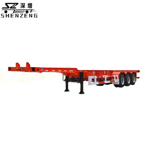 40ft thấp giường Trailer Kích thước container Trailer <span class=keywords><strong>Chassis</strong></span> - Product Image 2