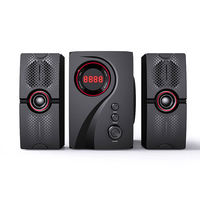 Coomaer, haut-parleur multimédia professionnel 2.1CH avec subwoofer de 4 pouces, avec USB/SD, vente chaude