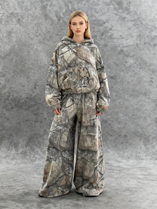 เสื้อฮู้ดลายพรางสำหรับผู้ชายเสื้อมีฮู้ดลายต้นไม้ดิจิทัลแบบสวมศีรษะ TKAN276ออกแบบได้ตามต้องการ - Product Image 3