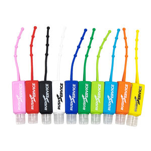 Silicon Hand Sanitize Holder Keychain Custom Hand Sanitizer Bag Chain <strong>Pocketbac</strong> Holder for Gifts - Product Image 2
