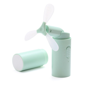 Quạt mini cầm tay cầm tay có thể sạc lại 3000mAh chạy 22 + giờ Thời gian chạy quạt nhỏ cầm tay có thể gập lại Túi Quà Tặng Quạt cá nhân - Product Image 4