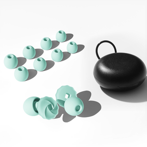 4 حجم السيليكون النوم حماية السمع الحد من الضوضاء سدادات الأذن للنوم - Product Image 1