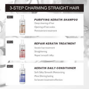 Maiqeix di alta qualità collagene organico trattamento capelli brasiliano cheratina lisciatura lisciante Private Label Formula nutriente - Product Image 6