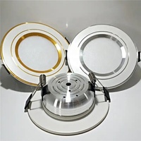 Spot lumineux LED en cristal pour allée, porche, trou de plafond, Spot coloré, lumière changeante, éclairage domestique