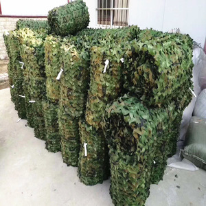 ตาข่ายพรางลายสี่เหลี่ยมผืนผ้า ไนลอน สีเขียวขี้ม้า ป้องกันรังสียูวี เสริมความแข็งแรงสองชั้น สำหรับหลังคา ไซต์ก่อสร้าง และกลางแจ้ง - Product Image 1