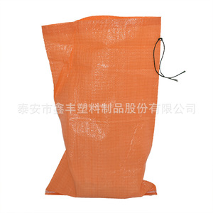 Sacs en plastique tissé PP de grande taille Taian Xinfeng, capacité de charge de 200 kg, impression personnalisée pour les déchets de construction, le sable et l'emballage express - Product Image 3