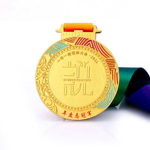 Fabrika boş altın Metal madalya üreticisi tasarım Logo özelleştirilmiş hatıra madalyalar - Product Image 5