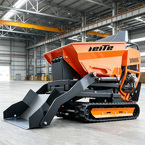 Small Hydraulic Crawler Dump Truck Orchard Self Loading Mini Dumper Home All Terrain Trucks - Product Image 1