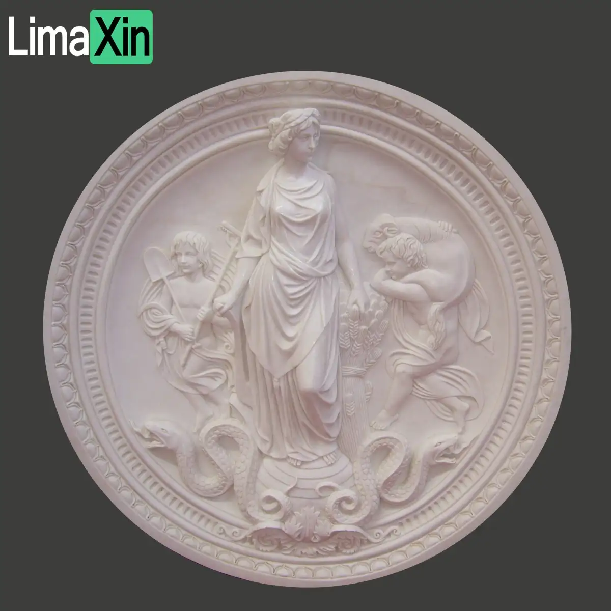 Customized stone relief carving hand carved wall marble sculpture high-end relief sculpture