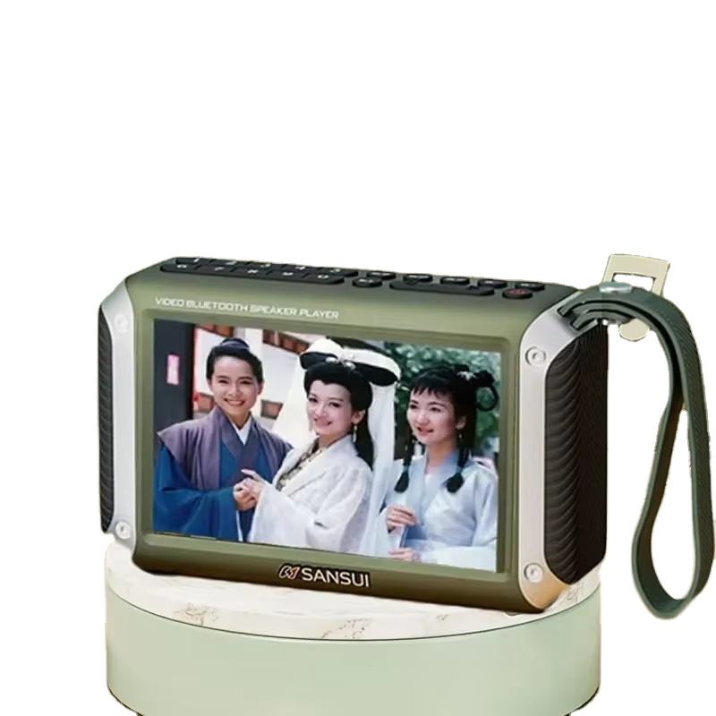 2025 SANSUI F53 Led-Display Radio Portable Bluetooth Speaker