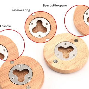Oneway Custom Logo Beer Bottle Opener Wholesale Wooden Blank Bottle Opener for Promotional & Business <b>Gifts</b> - Product Image 4