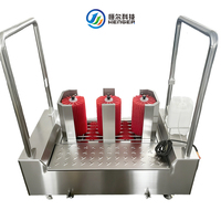 Machine de lavage et de désinfection électrique commerciale pour chaussures et bottes en plastique, idéale pour l'hygiène des abattoirs, des usines de transformation de volailles et de bœuf