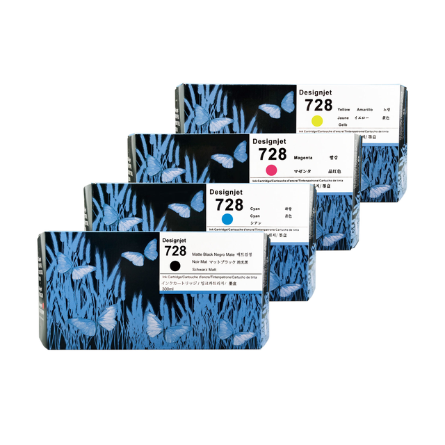 Original 728 Ink Cartridge Original Ink Cartridges 300ml for HP Designjet T730 T830
