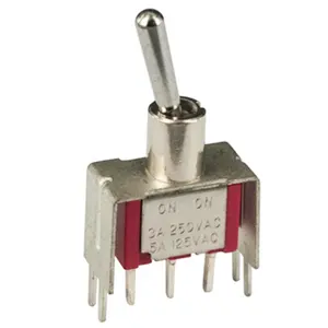 T8014A-SNCQ-G20-H Best Seller 5A 28Vdc Momentary (ON)-OFF-(ON) 3Pin Spdt Miniature Toggle Switches