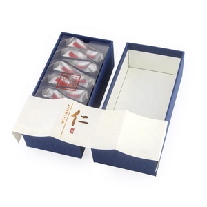 Boîtes en papier d'emballage d'art de luxe de cadeau en feuille d'or de haute qualité personnalisées pour le thé - Product Image 1