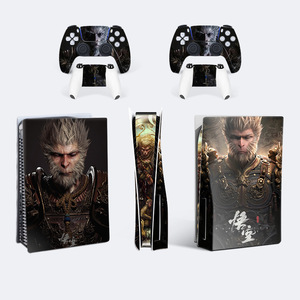 <b>Black</b> Myth Wukong PS5 Skin Stickers Vinyl Protective Cover For PlayStation 5 <b>Console</b> And Controller - Product Image 5