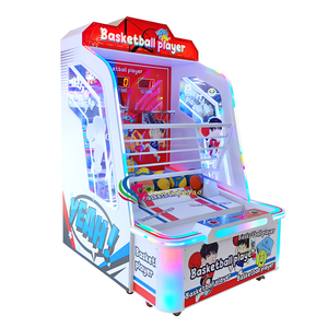 Foldable 2-Player Electronic Arcade Basketball Game <b>Machine</b> Street Redemption Style for Indoor <b>Amusement</b> Centers - Product Image 2