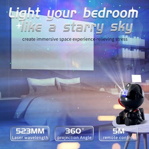 Lampe de projection rotative mini astronaute, <span class=keywords><strong>veilleuse</strong></span> ciel étoilé, artisanat en résine - Offre Spéciale - Product Image 3