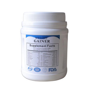 Gros en stock Poudre d'isolat de protéine de lactosérum à haute saveur vanille Mass Gainer Supplément pour sport musculaire - Product Image 2
