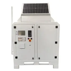 1000l to 3000l solar powered portable fuel dispenser mobilie fuel station with tank gauging system