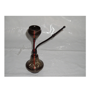 Lujo y moderno latón antiguo grabado a mano diseño saudí cachimbas de latón Venta caliente y alta calidad en gran oferta al por mayor - Product Image 1