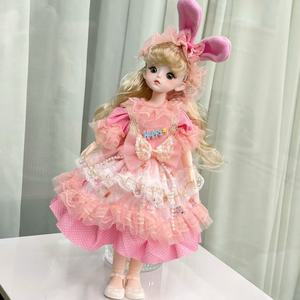 Muñeca BJD de Resina de 6 Pulgadas (30 cm) con Conjunto de Ropa de Princesa, Juguete de Vestir para Niñas, Ropa Completa para Muñecas Famosas en Internet - Product Image 4