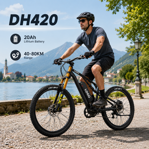 Bicicleta Eléctrica de Montaña DH420 E-MTB DH420 750W, 20AH, Alcance de 80KM, 50km/h, 80Nm, Arranque Rápido - Product Image 1