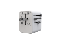 Adaptateur de voyage universel 10A 3 ports 1A2C PD à charge rapide avec prise électrique internationale de type A/C/G/I