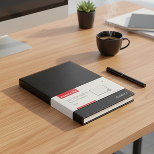 COMIX Ensemble de bureau en cuir personnalisé avec logo, carnet 25K, coffret cadeau, <span class=keywords><strong>livres</strong></span> de conférence, agenda de bureau - Product Image 6