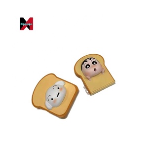 Crayon Shinchan tostada pan figura con Shiro Anime modelo comida creativa tema decoración regalo en caja - Product Image 5