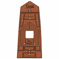 Kit de plancher en mousse EVA personnalisé KensFoam pour bateau de pêche Ranger 190, tapis de sol pour la pêche avec règle de mesure intégrée