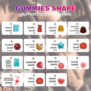 OEM/ODM Sugar-Free Gluten-Free Superfood Fruit & Vegetable Immune Support Vitamins <b>Gummy</b> <b>Candy</b> for Adults - Product Image 6